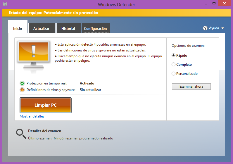 Como Analizar Mi Pc Con Windows Defender